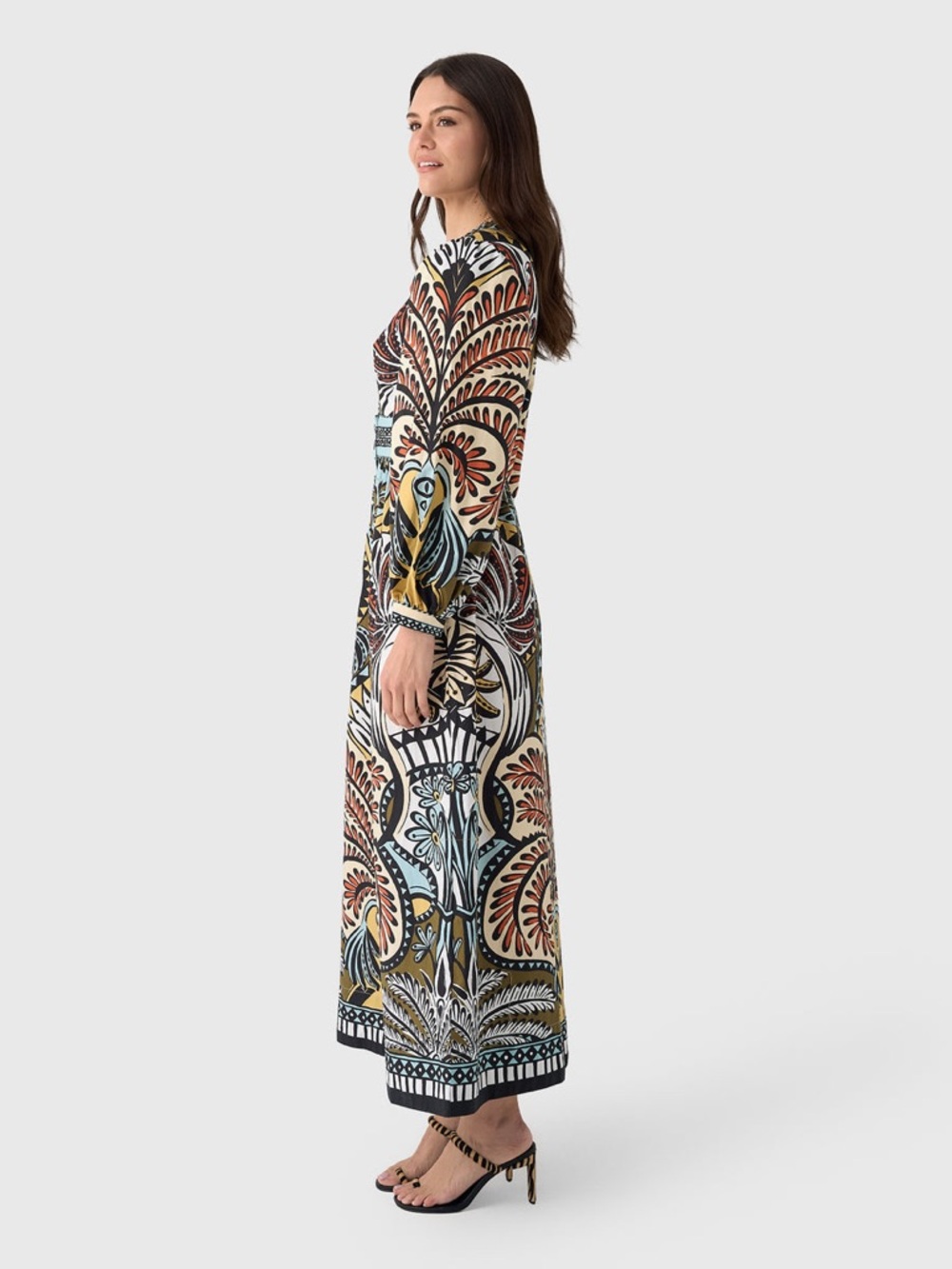 FARM Rio Multicolor Balamana Maxi Dress Size XS NWT - Picture 2 of 16